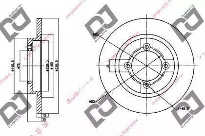 DJ PARTS BD1267